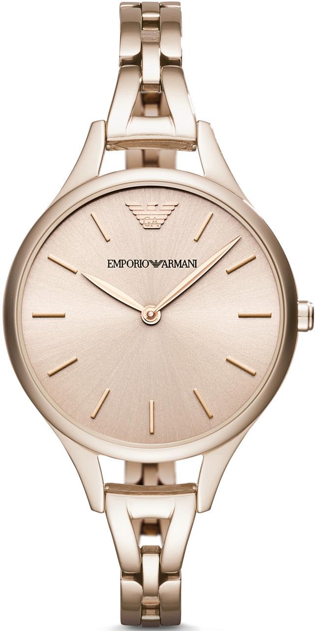 Emporio Armani AR11055 34 mm Rose Gold Çelik Kordon Analog Kadın Kol Saati