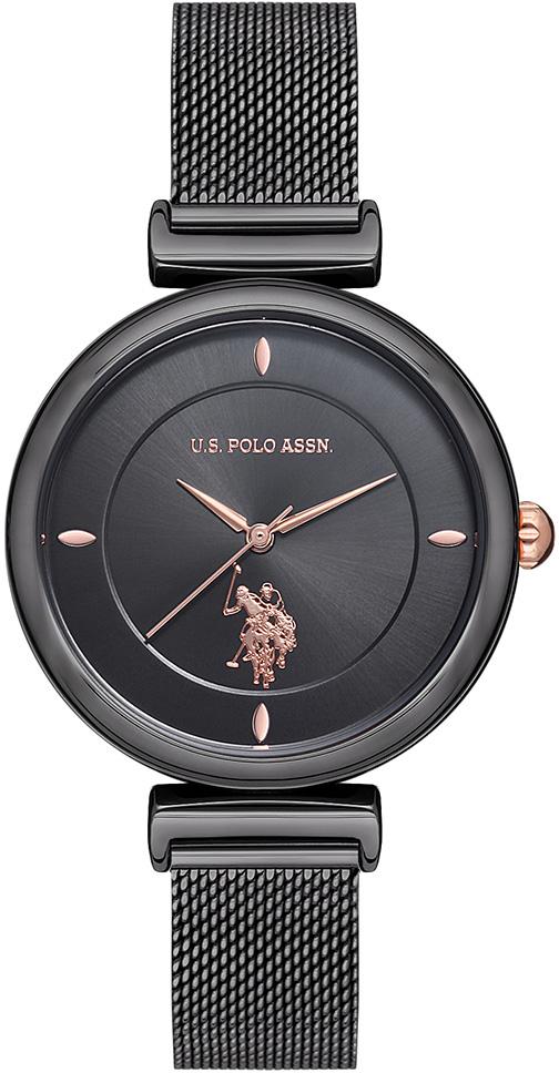 U.S. Polo Assn USPA2005-05 33 mm Füme Hasır Kordon Analog Kadın Kol Saati