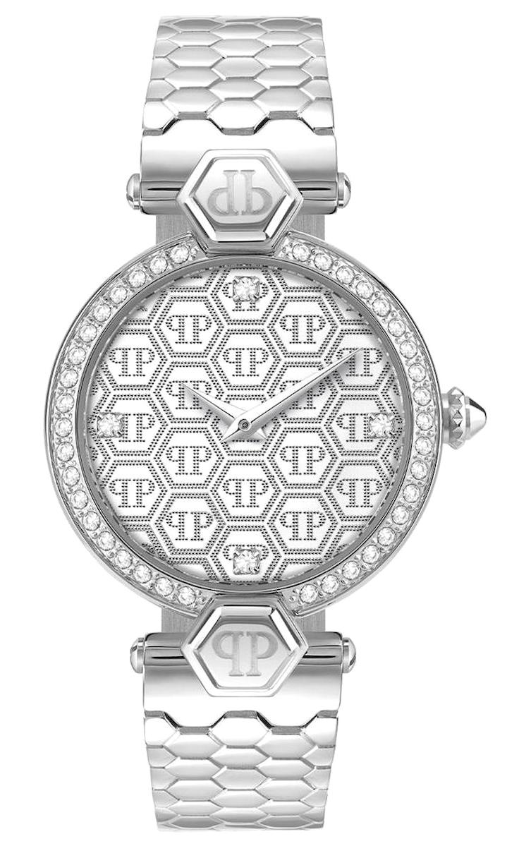 Philipp Plein PWEAA0421 31-34 mm Gri Çelik Kordon Analog Kadın Kol Saati