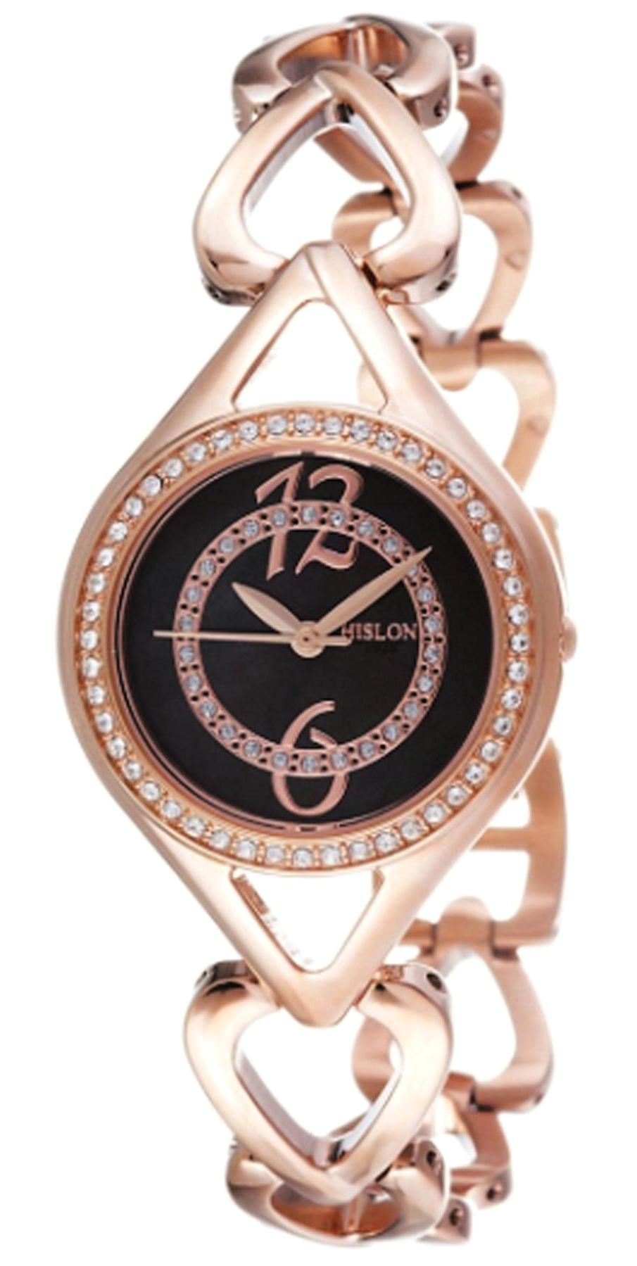 Hislon 3513-22221 26 mm Rose Gold Çelik Kordon Analog Kadın Kol Saati