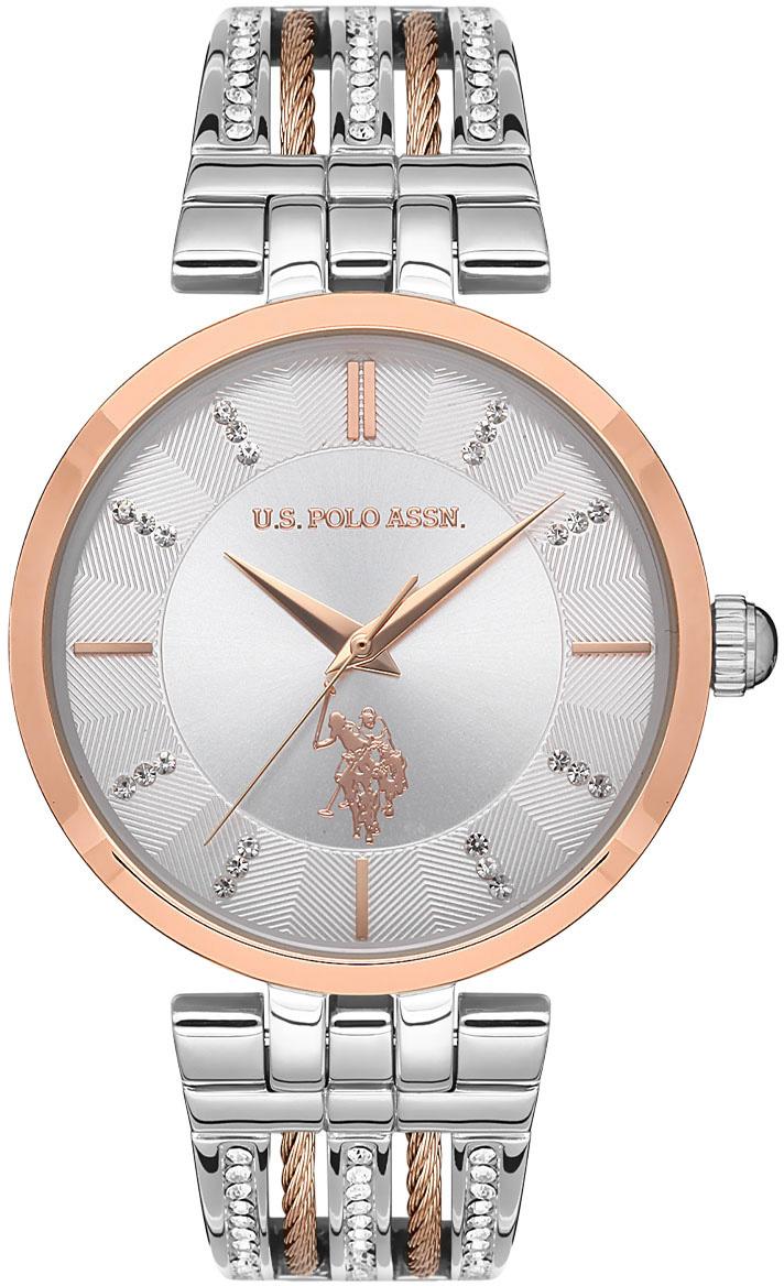 U.S. Polo Assn USPA2038-01 36 mm Gri Çelik Kordon Analog Kadın Kol Saati