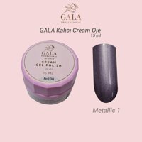 Gala Smart Professional Cream 1 , 15 Mor Metalik Kalıcı Oje