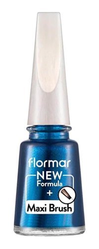 Flormar Maxi Brush PL431 Lacivert Sedefli Simli Oje