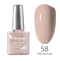 Venalisa Uv Led Milk Tea Nude 58 Nude Parlak Kalıcı Oje