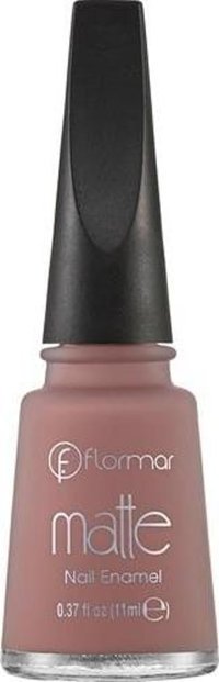 Flormar Matte Nail Enamel M45 Kahverengi Mat Oje