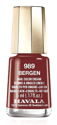 Mavala Bergen 989 Bordo Parlak Kalıcı Oje