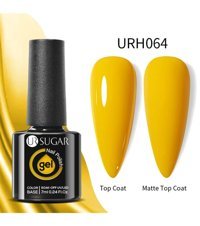 Ursugar Color Base URH064 Sarı Mat Kalıcı Oje