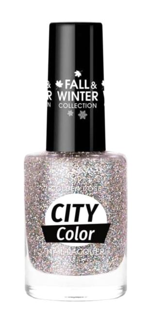 Golden Rose City Color Nail Lacquer 301 Gümüş Işıltılı Simli Oje