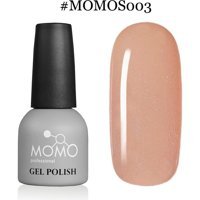 Momo S003 Krem Parlak Kalıcı Simli Oje