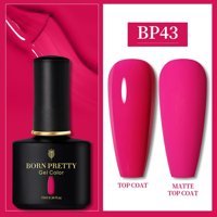 Born Pretty Pro BP43 Pembe Parlak Kalıcı Oje