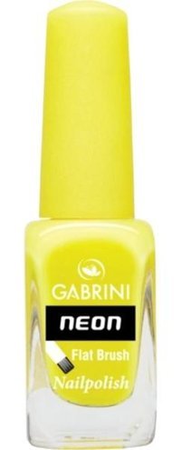 Gabrini Flat Brush N12 Sarı Neon Oje