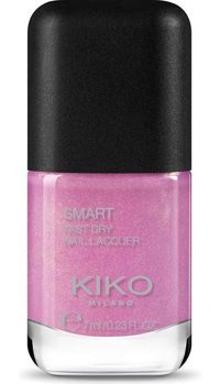 Kiko Milano Smart Fast Dry Pearly Golden Rose 21 Pembe Parlak Simli Oje