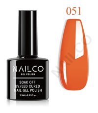 NailCo NC051 Turuncu Parlak Kalıcı Oje