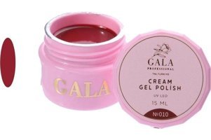 Gala Smart Professional Cream 10 Bordo Parlak Kalıcı Jel Oje