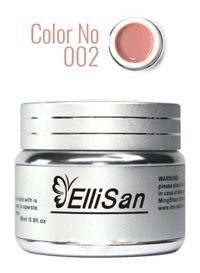 Ellisan Builder 002 Pembe Parlak Kalıcı Jel Oje