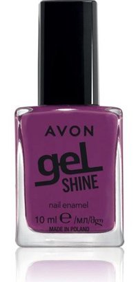 Avon Shine Radiant Orchid Mor Parlak Jel Oje