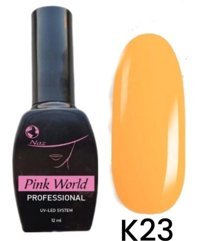 Pink World K23 Nude Parlak Kalıcı Oje