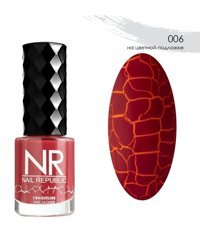 Nail Republic Çatlayan 006 Bordo Mat Kalıcı Oje