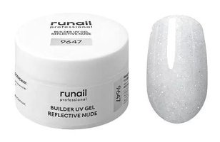 Runail Reflective 9647 Beyaz Parlak Kalıcı Simli Oje