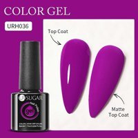 Ursugar Color Base URH036 Mor Mat Kalıcı Oje