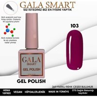 Gala Smart Klasik Seri 103 Mor Parlak Kalıcı Oje