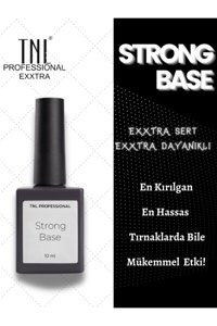 Tnl Strong Base Şeffaf Parlak Kalıcı Oje