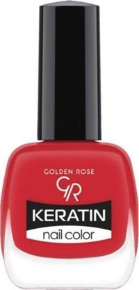 Golden Rose Keratin Nail Color 36 Kırmızı Parlak Oje