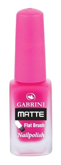 Gabrini Flat Brush M23 Pembe Mat Oje