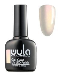 Wula Nailsoul Gel Coat 540 Krem Işıltılı Kalıcı Simli Oje