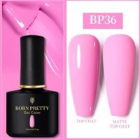 Born Pretty BP36 Pembe Mat Kalıcı Oje