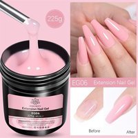 Born Pretty Extension Nail EG06 Pembe Parlak Kalıcı Jel Oje