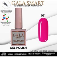 Gala Smart Klasik Seri 71 Pembe Parlak Kalıcı Oje