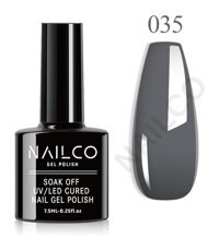 NailCo NC035 Gri Parlak Kalıcı Oje