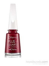 Flormar Plus Quartz Nail Enamel 74 Mor Parlak Oje