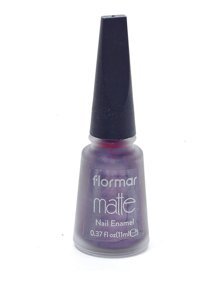 Flormar Matte Nail Enamel Gri Mat Oje