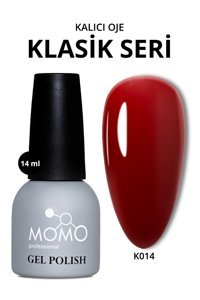 Momo K014 Şarap Parlak Kalıcı Oje