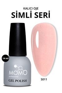 Momo S011 Pudra Işıltılı Kalıcı Simli Oje