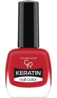 Golden Rose Keratin Nail Color 37 Kırmızı Parlak Oje