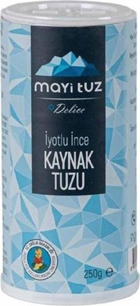 Mayi Tuz İyotlu İnce Sofra Tuzu Kutu 250 gr