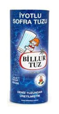 Billur Tuz İyotlu Deniz Tuzu Şişe 125 gr