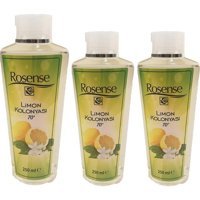 Rosense Limon Kolonya 3x250 ml