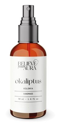 Believe Your Aura Bitkisel Okaliptus Kolonya 50 ml