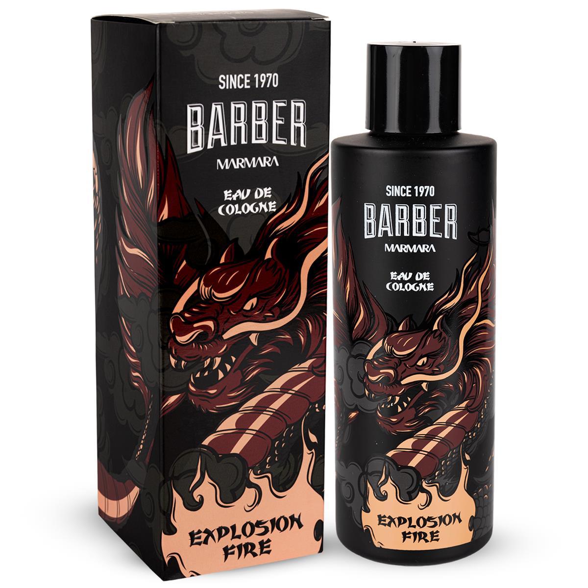 Barber Dragon Cam Şişe Kolonya 500 ml