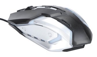 Sxhlseller RGB Ergonomik Makrolu Kablolu Siyah-Beyaz Optik Gaming Mouse