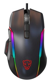 Mistaha V90 RGB Ergonomik Makrolu Kablolu Siyah Optik Gaming Mouse