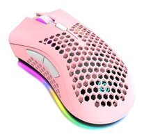 Generic BM600 RGB Makrolu Kablosuz Pembe Optik Gaming Mouse