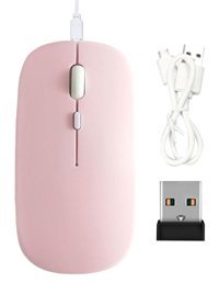 Yajimsa SN7032 7 Sessiz Kablosuz Pembe Optik Mouse