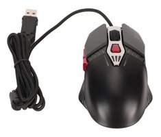 Dpofirs Programlanabilir RGB Sessiz Makrolu Kablolu Siyah Optik Gaming Mouse