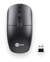 Lecoo M2001 Kablosuz Siyah Optik Mouse