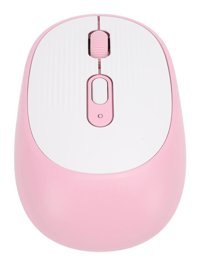 Gowenic Sessiz Ergonomik Kablosuz Pembe Optik Mouse